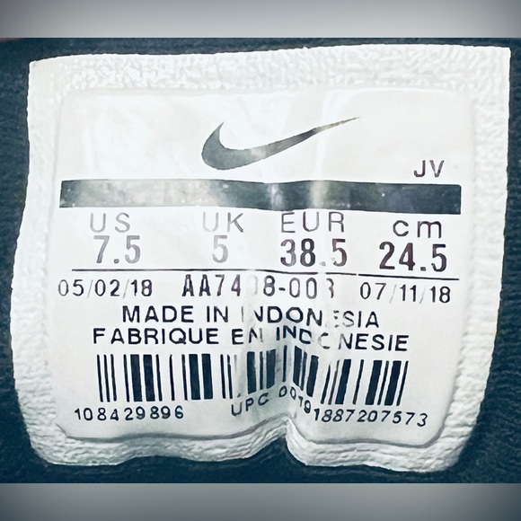 Nike Women's Flex Rn 2018 Low-Top Sneakers Women’s Size 7.5 AA7408-008 Running - Picture 9 of 9